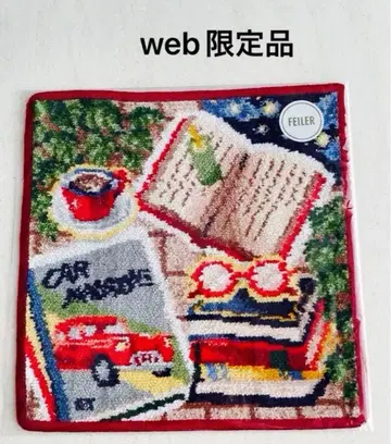 미개봉 새상품 FEILER 페이러 북러버 손수건 web 한정판 정품