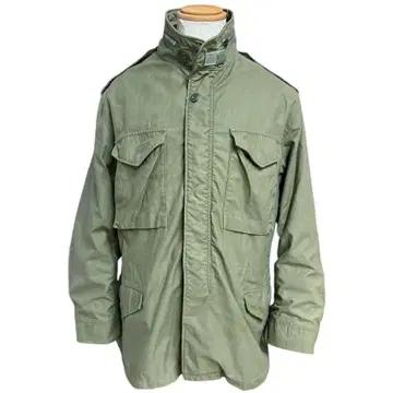 60s 미군 실물 M-65 2nd 알루미늄 지퍼 필드 자켓
