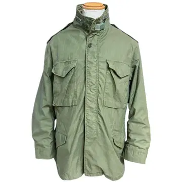60s 미군 실물 M-65 2nd 알루미늄 지퍼 필드 자켓