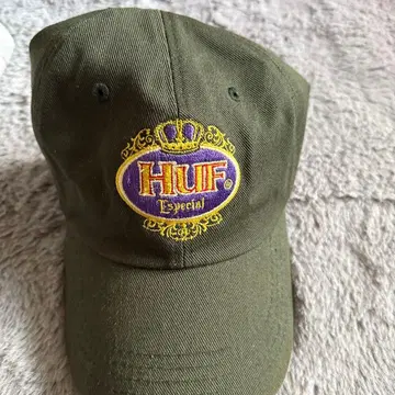 HUF 올리브 캡 자수 로고