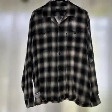 Schott 옴브레 셔츠 M