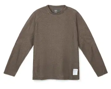 satisfy running FuzzFleece AD Long Tee L
