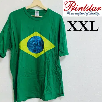 Printstar 그린 T셔츠 XXL