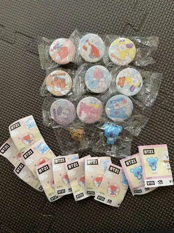 쿠라스시 BT21 피규어 KOYA 증정품 포함
