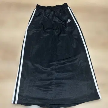 adidas 블랙 스트라이프 타이트 스커트 M