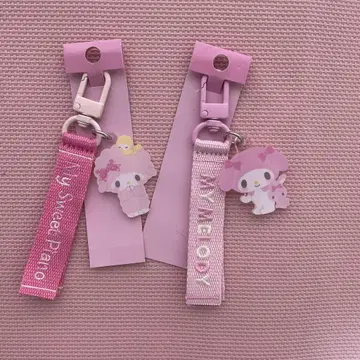 My Sweet Piano & MY MELODY 키링 세트