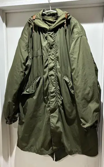 미군 실물 라이너 포함 M-51 모즈 코트 밀리터리 구제 의류