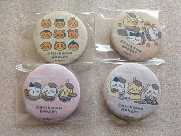 치이카와 베이커리 캔뱃지 치이카와 토끼 하치와레