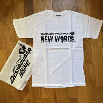 머드 캡슐 마켓츠 DESTROYER STORE 화이트 T셔츠 M