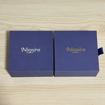 Nicojiro 실버 목걸이 2세트