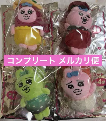 4종 컴플리트 빤쮸토끼 스시로 마스코트 키링