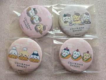 치이카와 (먼작귀) 베이커리 캔뱃지 치이카와 하치와레 토끼 랏코