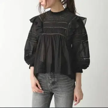 ISABEL MARANT ETOILE 프릴 블라우스 셔츠 38