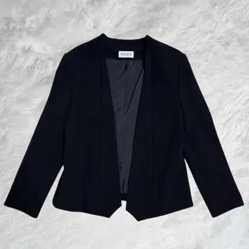 새상품급 플라스테 노카라 자켓 블랙 M 포멀 오피스