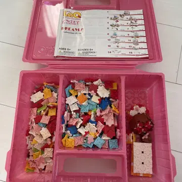 LaQ 블록 세트 설명서 포함