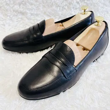 [미사용급] Clarks 클락스 로퍼 천연 가죽 블랙 25.5cm