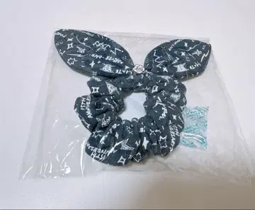 3대 JSB 데님 리본 스크런치
