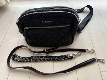 MZ WALLACE 크로스비 숄더백 블랙