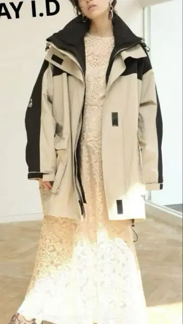FRAY I.D GERRY 마운틴 자켓 베이지