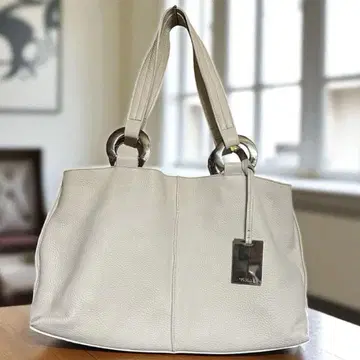 FURLA 훌라 토트백 가죽 화이트 계열 F4635/PB