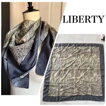 LIBERTY 스카프 리버티 실크 올 패턴