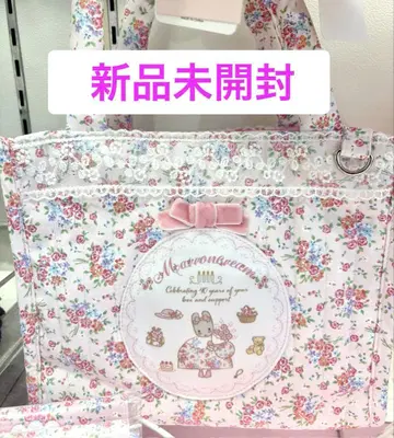 마론 크림 토트백 마론 크림 패션쇼 산리오