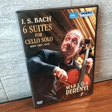 미클로시 페레니 첼로 J.S. 바흐 무반주 첼로 모음곡 전곡 DVD