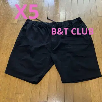 블랙 숏팬츠 X5