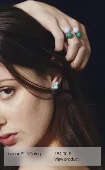 SASKIA DIEZ 컬러 링