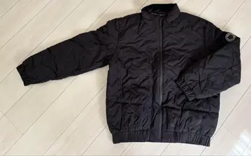 남성용 겨울 코트 - 두꺼운 원단 퀼팅 디자인, 블랙 5XL