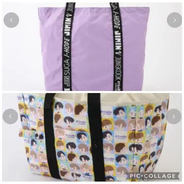 선착순! BTS 시마무라 쇼핑백 토트백 2세트