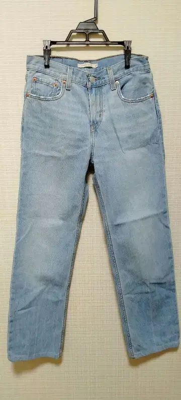 LEVI'S LOW PRO 청바지 스트레이트 라이트 인디고