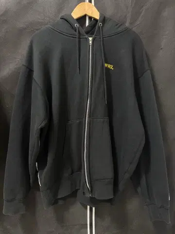 FR2 지퍼 후드티 블랙 XL