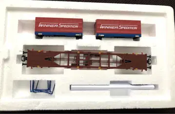 철도 모형 메르클린 Winner Spedi 컨테이너 화차 47071-01