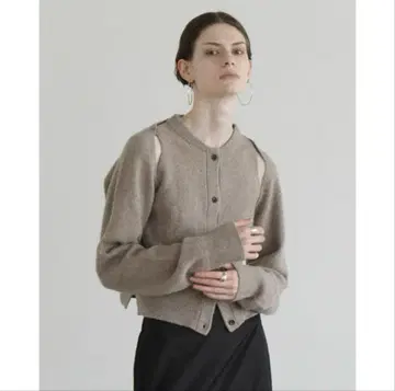 ARRANGE KNIT TOPS CLANE 베이지