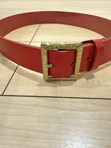 [ PS Paul Smith ] 빨간색 가죽 벨트 XL