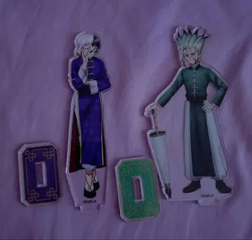 Dr.STONE 이시가미 센쿠 아사기리 겐 차이나풍 의상 아크릴 스탠드