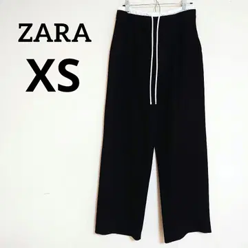 ZARA 와이드 레그 팬츠 더블 허리 밴딩