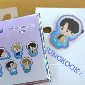 BTS island 시마무라 브로치 JUNGKOOK