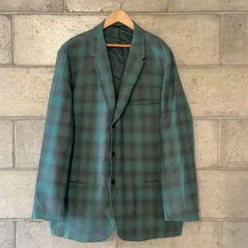 Special vintage 옴브레 체크 60's 테일러드 자켓