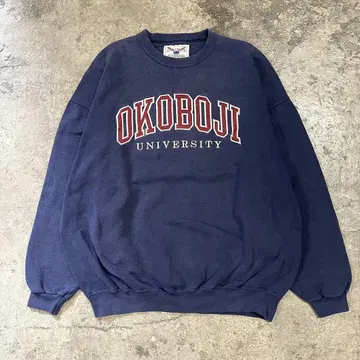 90s USA제 OKOBOJI UNIVERSITY 트레이닝복 XXL