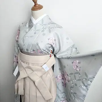 [민트] 졸업식 2자 소매 기모노 단품