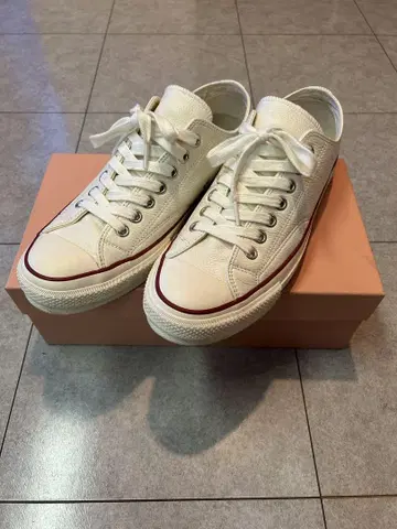 새상품급 converse addict LEATHER OX 가죽 스니커즈