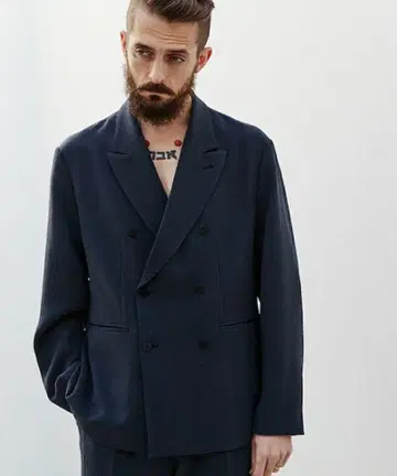 LIDNM DOUBLE JACQUARD JACKET TROUSERS