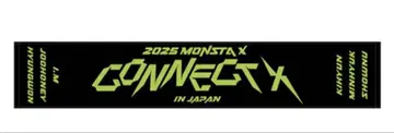 MONSTA X CONNECT X JAPAN 공식 머플러 타월 미개봉