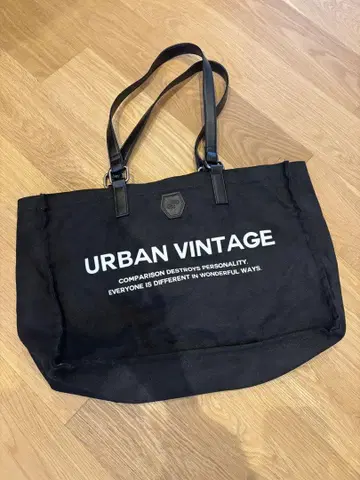 ACLENT 아클렌트 트래블 URBAN VINTAGE 토트백 블랙