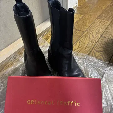 ORiental TRaffic 사이드 고어 부츠 3L 블랙