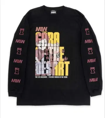NARUTO MIW 가아라 롱 T XL