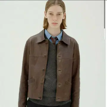 AURALEE HEAVY LAMB LEATHER BLOUSON 4