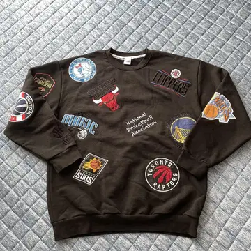 FREAK'S STORE NBA 팀 와펜 자수 블랙 L
